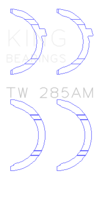 compare product King Engine Bearings 94-01 Toyota 2.4L 2RZ-FE/2.7L 3RZ-FE Thrust Washer Set