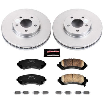 compare product Power Stop 02-06 Buick Rendezvous Front Z17 Evolution Geomet Coated Brake Kit