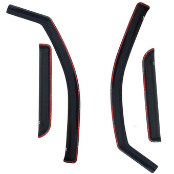 compare product Westin 2007-2014 Chevy Silverado 2500/3500 Extended Cab In-Channel Wind Deflector 4pc - Smoke