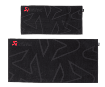 compare product Akrapovic Towel Set - Black w/ Red Logo