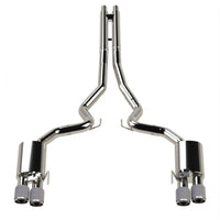 Kooks 18 - 24 Ford Mustang GT 5.0 3in. Valved Touring Cat - Back Exhaust - Carbon Tips - My Store