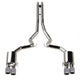 Kooks 18 - 24 Ford Mustang GT 5.0 3in. Valved Touring Cat - Back Exhaust - Carbon Tips - My Store