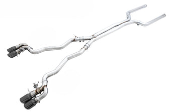 compare product AWE Tuning 18-19 BMW F90 M5 SwitchPatch Cat-Back Exhaust- Black Diamond Tips
