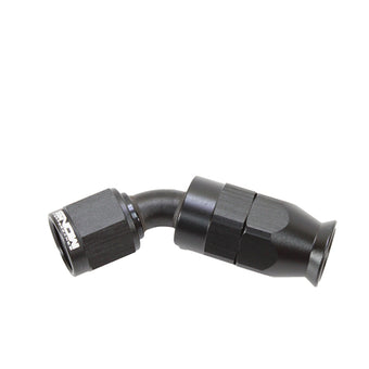 compare product Snow -6AN 45 Degree PTFE Hose End (Black)
