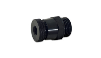 compare product Vibrant 8 ORB to 1/8 NPT Aluminum Drain Valve - Black