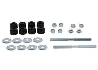 compare product Whiteline Plus Universal Sway Bar Link Threaded Rod w/ Poly Bushes 140mm