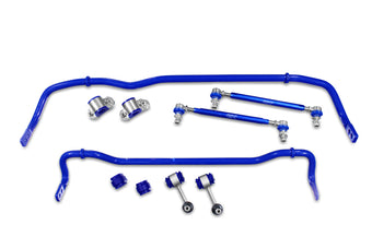 compare product SuperPro 2015 Audi A3 TDI Prestige Front / Rear 24mm & 22mm Adjustable Sway Bar and End Link Kit