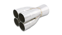 Vibrant 4 - 1 Merge Collector 2.50in Inlet I.D. Merge O.D. - 3.50in Outlet O.D. - 4.00in - My Store