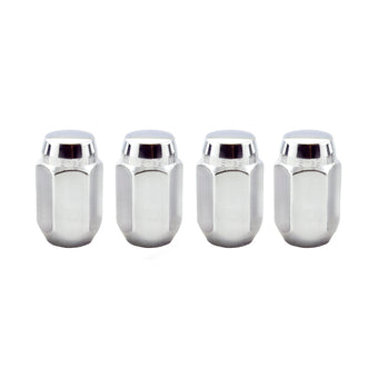 compare product McGard Hex Lug Nut (Cone Seat) 7/16-20 / 13/16 Hex / 1.5in. Length (4-Pack) - Chrome