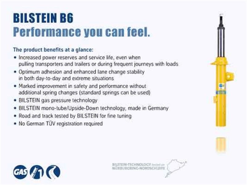 Bilstein B8 (SP) 13 - 14 Mercedes - Benz CLA250 Rear 36mm Monotube Shock Absorber - My Store
