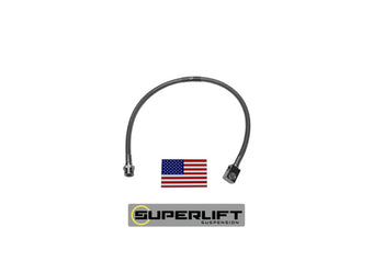 compare product Superlift 77-86 Jeep CJ w/ 2-4in Lift Kit (Single) Bullet Proof Brake Hose