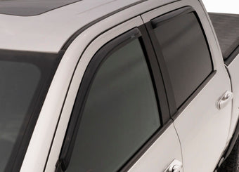 compare product AVS 04-14 Ford F-150 Supercab Ventvisor In-Channel Front & Rear Window Deflectors 4pc - Smoke