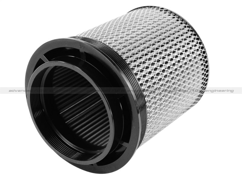 aFe MagnumFLOW Air Filter Pro DRY S 6in Flange x 8 1/8in Base/Top (INV) x 9in H - My Store