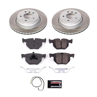 compare product Power Stop 07-08 BMW 335xi Rear Semi-Coated Rotor Kit