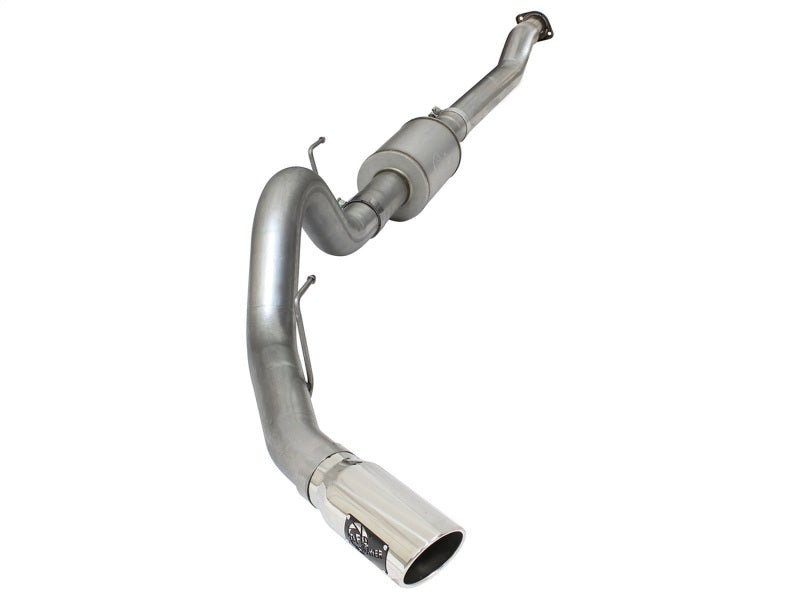 aFe Atlas Exhausts 4in Cat - Back Aluminized Steel Exhaust 2015 Ford F - 150 V6 3.5L (tt) Polished Tip - My Store
