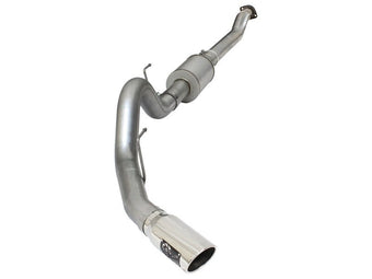 compare product aFe Atlas Exhausts 4in Cat-Back Aluminized Steel Exhaust 2015 Ford F-150 V6 3.5L (tt) Polished Tip