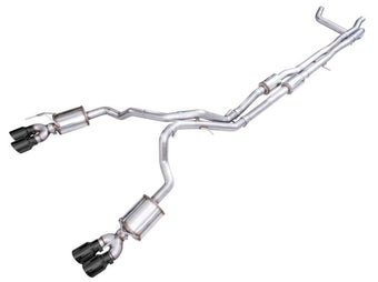 compare product AWE 2021+ Chevy Suburban/GM Yukon XL 6.2L 0FG Edition Cat Back Exhaust - Quad Diamond Chrome Tips