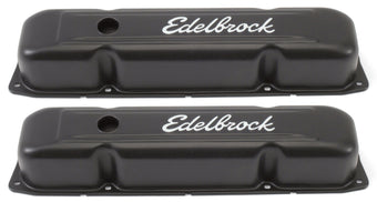 compare product Edelbrock Valve Cover Signature Series Chrysler 1958-1979 361-440 V8 Black