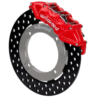 compare product Wilwood 19-22 Honda Talon 1000 Red 6-Piston Front Kit 11.25in - Drilled Rotors