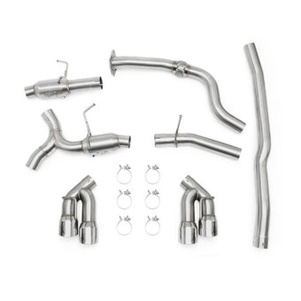 compare product Mishimoto 2016+ Chevrolet Camaro 2.0T Quad Polished Tip Cat-Back Exhaust