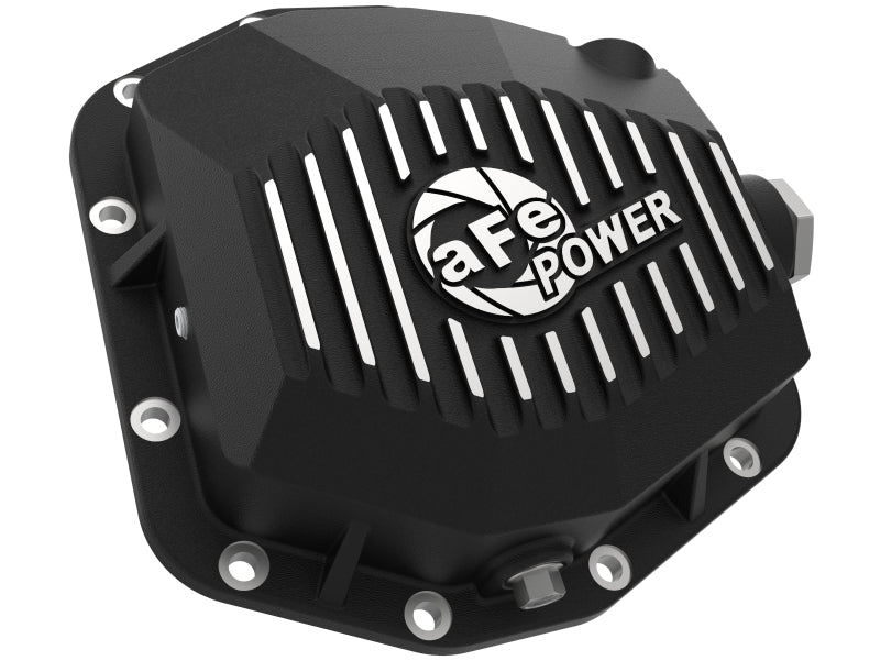 aFe Street Series Rear Differential Cover Black w/Machined Fins 20+ Jeep Gladiator JT (Dana M220) - My Store