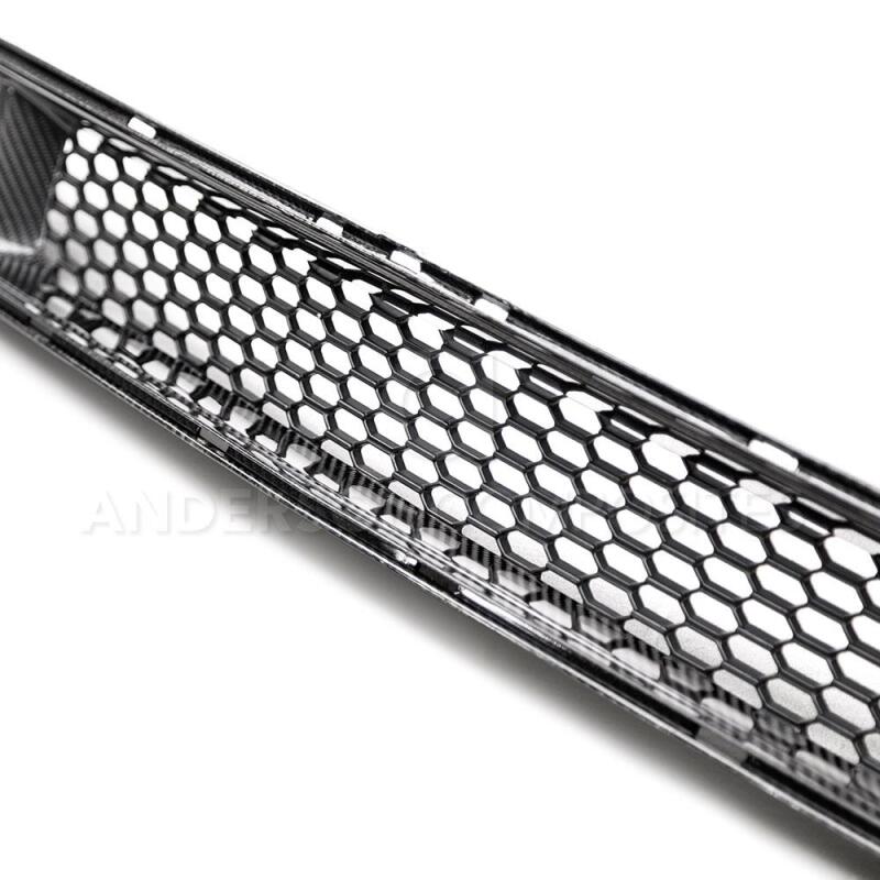 Anderson Composites 15 - 17 Ford Mustang Front Carbon Fiber Lower Grille - My Store