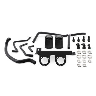 compare product Mishimoto 2016+ Chevrolet Camaro 2.0T Baffled Oil Catch Can Kit - Black