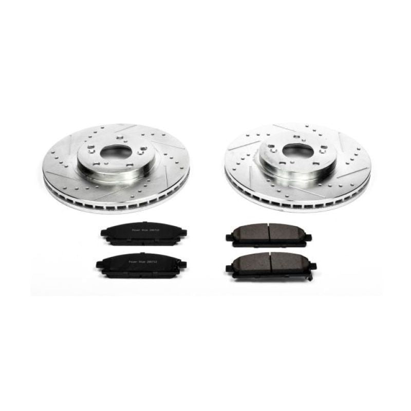 Power Stop 03 - 06 Acura MDX Front Z23 Evolution Sport Brake Kit - My Store