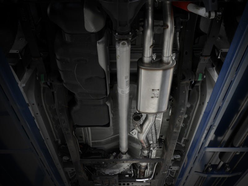 aFe Gemini XV 4in to Dual 3in 304 SS Cat - Back Exhaust w/ Cutout 19 - 21 GM Silverado/Sierra V8 - 6.2L - My Store