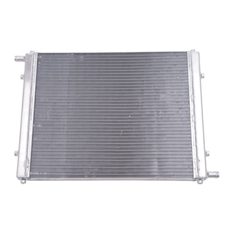 compare product Edelbrock Heat Exchanger Single Pass Single Row 31 000 Btu/Hr 22In W X 16 5In H X 1 5In D Black