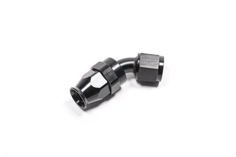 compare product Radium Engineering -8AN 45 Degree PTFE Hose End - Black