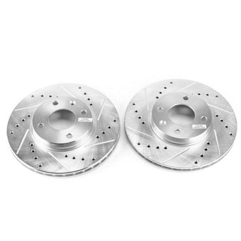 compare product Power Stop 16-19 Chevrolet Spark Front Evolution Drilled & Slotted Rotors - Pair