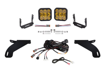 compare product Diode Dynamics 21-22 Ford F-150 SS5 Bumper LED Pod Light Kit - Sport Yellow Combo