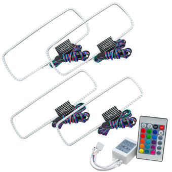 compare product Oracle Ford Excursion 05 Halo Kit - ColorSHIFT w/ Simple Controller