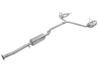 aFe Takeda Exhaust 2.25in to 2in Dia 304SS Cat - Back w/Polished Tips 08 - 12 Honda Accord Coupe V6 3.5L - My Store