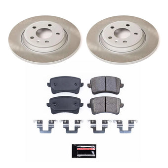 compare product Power Stop 13-16 Audi allroad Rear Semi-Coated Rotor Kit