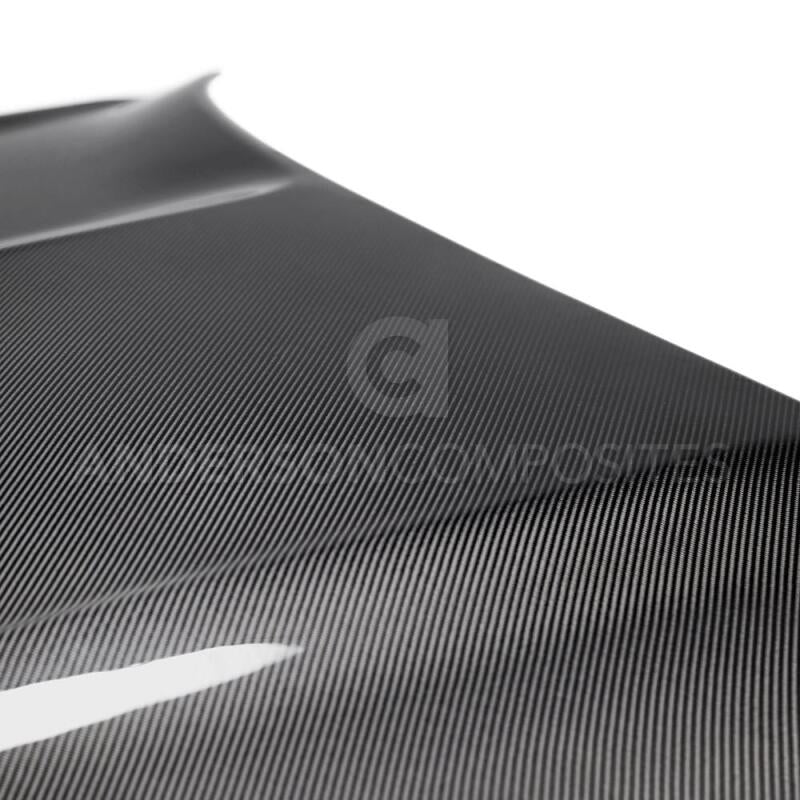 Anderson Composites 2015 - 2017 Ford Mustang Shelby GT350 Double Sided Carbon Fiber Hood - My Store