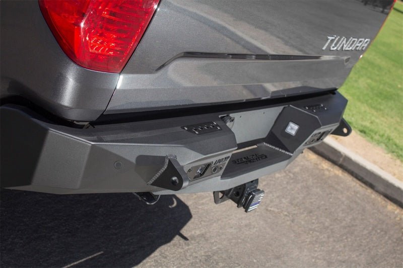 Addictive Desert Designs 2014+ Toyota Tundra Stealth Fighter Rear Bumper w/ Backup Sensor Cutouts - My Store
