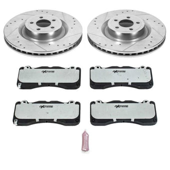 compare product Power Stop 15-22 Ford Mustang Front Z26 Street Brake Kit