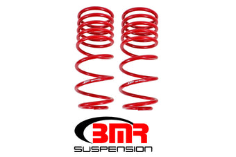 compare product BMR 82-02 3rd Gen X-Body Rear Handling Version Lowering Springs - Red