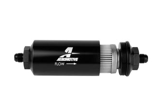 compare product Aeromotive In-Line Filter - (AN-06 Male) 100 Micron Stainless Steel Element