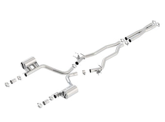 compare product Borla 2015-2022 Charger SRT 392 / Scat Pack 6.4L Atak Catback Exhaust Single Split Rear Exit