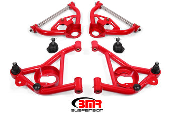 compare product BMR 78-87 G-Body Upper And Lower A-Arm Kit - Red