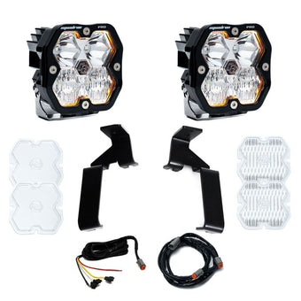 compare product Baja Designs 21-25 Ford Raptor Squadron Pro 2.0 A-Pillar Kit (Driving/Combo) - Clear