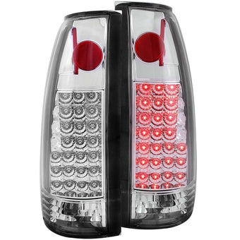 compare product ANZO 1999-2000 Cadillac Escalade LED Taillights Chrome