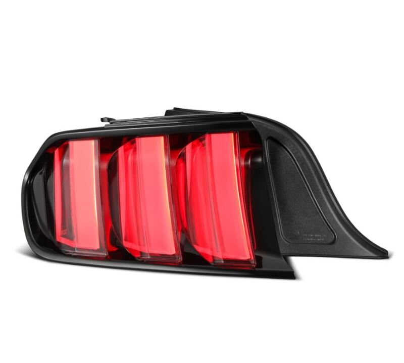 AlphaRex 15 - 23 Ford Mustang NOVA - Series Prismatic LED Tail Lights Black - Clear - My Store