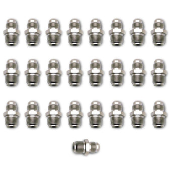 compare product Russell Performance -6 AN (11/16in-18 Inverted Flare) Power Steering Adapter (25 pcs.)