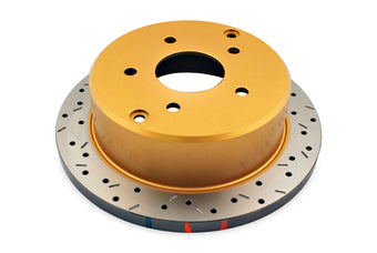 compare product DBA 2004 Pontiac GTO 4000 Series Drilled and Slotted Rear Rotor