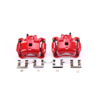 compare product Power Stop 07-18 Nissan Sentra Front Red Calipers w/Brackets - Pair