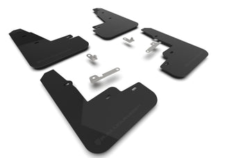 compare product Rally Armor 21-26 Ford Mustang Mach-E/GT/Rally Black UR Mud Flap w/Metallic Black Logo